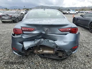 2017 Infiniti Q60 Premium with VIN JN1CV7EK6HM111158, listed as a Copart auction lot 48640105 with 75,043 mi miles and Salvage Title. Bid and sale history available at DreamBid. Image 6.