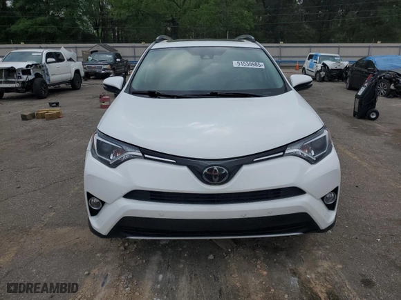 2018 Toyota RAV4 XLE with VIN 2T3WFREV3JW489234, listed as a Copart auction lot 51530985 with 34,805 mi miles and Salvage Title. Bid and sale history available at carsss.com. Image 5.
