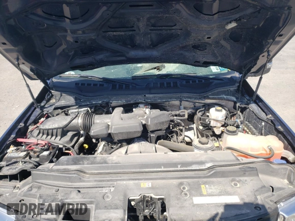2018 Ford F-250 XL with VIN 1FD7X2B60JEB23062, listed as a Copart auction lot 43446402 with Not provided miles and Salvage title. Bid and sale history available at DreamBid. Image 7.