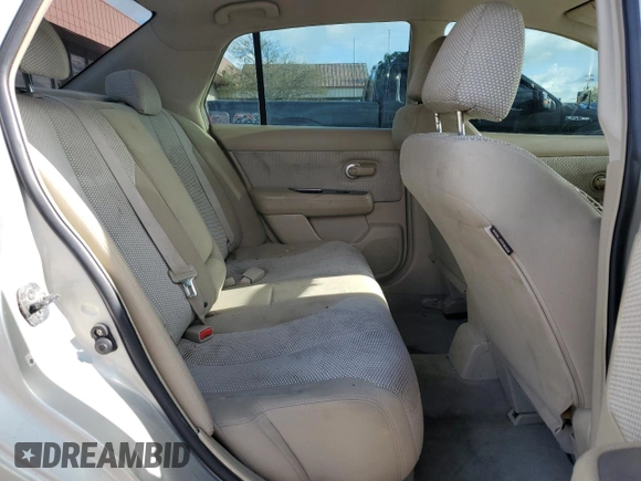 2007 Nissan Versa SL with VIN 3N1BC11E57L445561, listed as a Copart auction lot 53709695 with 143,925 mi miles and Salvage title. Bid and sale history available at DreamBid. Image 10.