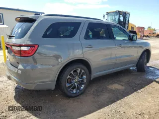 2023 Dodge Durango R/T Plus z VIN 1C4SDHCT3PC634669, wystawiony jako Copart lot #48601745 z przebiegiem 14 507 mil mil oraz Czysty tytuł • Clean title. Historia ofert i sprzedaży dostępna na DreamBid. Obrazek 3.