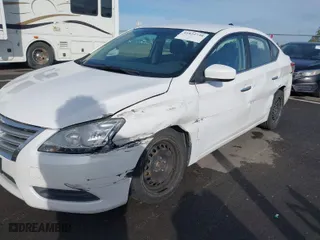 2014 Nissan Sentra SV with VIN 3N1AB7AP9EL606672, listed as a IAAI auction lot 41823739 with 171,146 mi miles. Bid and sale history available at carsss.com. Image 6.