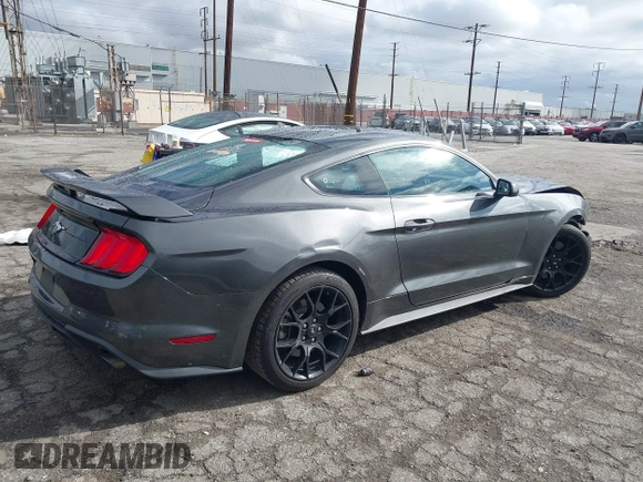 2018 Ford Mustang EcoBoost with VIN 1FA6P8TH1J5176443, listed as a IAAI auction lot 41778053 with 50,708 mi miles and . Bid and sale history available at carsss.com. Image 4.