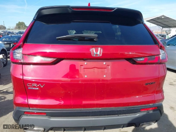 2023 Honda CR-V Hybrid Sport with VIN 2HKRS5H52PH710593, listed as a IAAI auction lot 41421664 with 20,864 mi miles. Bid and sale history available at carsss.com. Image 16.