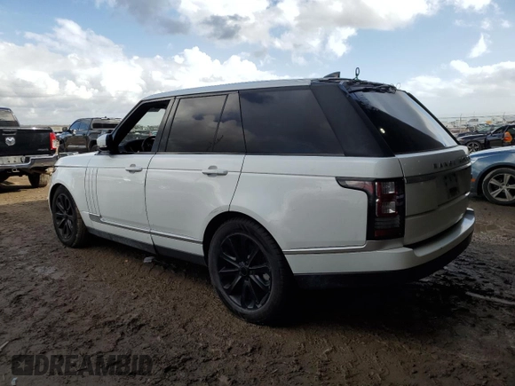 2017 Land Rover Range Rover with VIN SALGR2FV6HA358849, listed as a Copart auction lot 84686604 with 105,763 mi miles and Clean title. Bid and sale history available at DreamBid. Image 2.