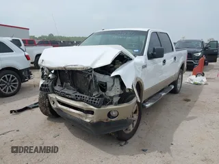 2008 Ford F-150 XLT with VIN 1FTPW12V88FA45708, listed as a IAAI auction lot 42069177 with 188,921 mi miles. Bid and sale history available at carsss.com. Image 2.