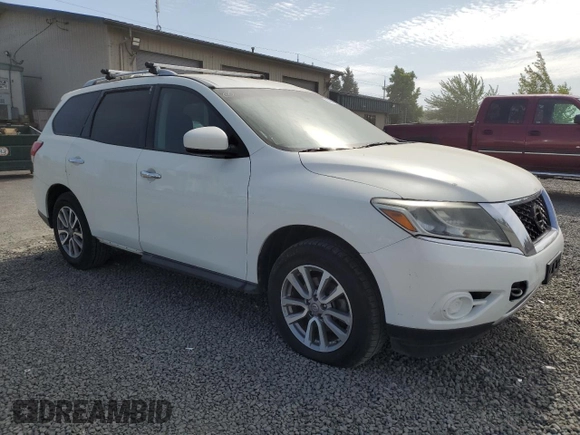 2013 Nissan Pathfinder SV with VIN 5N1AR2MM2DC612848, listed as a Copart auction lot 60896935 with 158,312 mi miles and Clean title. Bid and sale history available at DreamBid. Image 4.