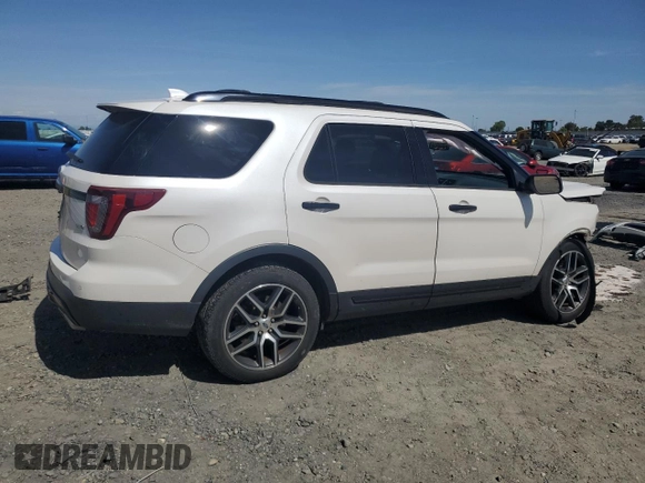 2017 Ford Explorer Sport z VIN 1FM5K8GTXHGC51377, wystawiony jako Copart lot #57176865 z przebiegiem 90 152 mil mil oraz Szkoda całkowita • Salvage title. Historia ofert i sprzedaży dostępna na DreamBid. Obrazek 3.