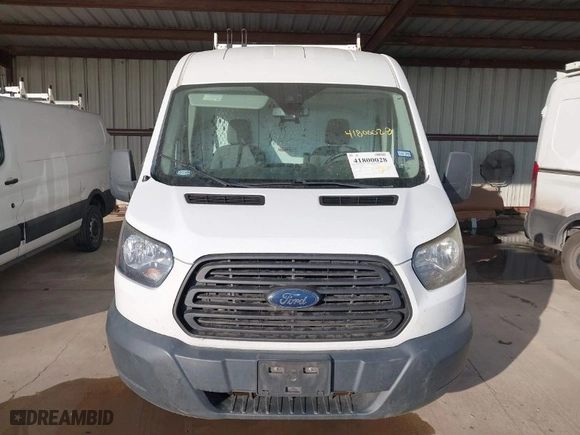 2017 Ford Transit Van with VIN 1FTYR2CM7HKA76432, listed as a IAAI auction lot 41800028 with 1 mi miles. Bid and sale history available at carsss.com. Image 12.