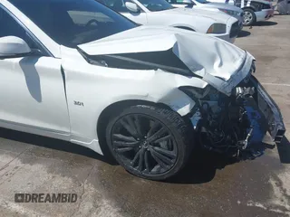 2019 Infiniti Q50 Luxe z VIN JN1EV7AP7KM513482, wystawiony jako IAAI lot #42000334 z przebiegiem 101 789 mil mil oraz . Historia ofert i sprzedaży dostępna na DreamBid. Obrazek 17.