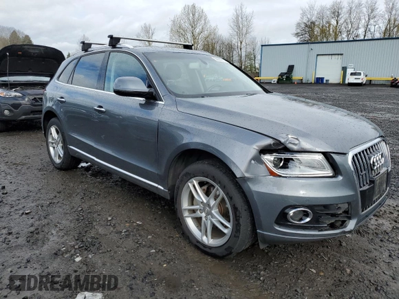 2016 Audi Q5 Premium Plus with VIN WA1L2AFP2GA027491, listed as a Copart auction lot 50880315 with 125,258 mi miles and Salvage Title. Bid and sale history available at carsss.com. Image 4.