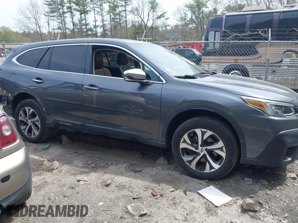 2021 Subaru Outback Touring with VIN 4S4BTAPC8M3179703, listed as a IAAI auction lot 42105368 with 28,372 mi miles and . Bid and sale history available at DreamBid. Image 14.