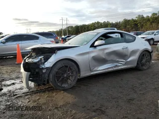 2013 Hyundai Genesis Coupe Track z VIN KMHHU6KJ0DU107687, wystawiony jako Copart lot #89103525 z przebiegiem 76 085 mil mil oraz Szkoda całkowita • Salvage title. Historia ofert i sprzedaży dostępna na DreamBid. Obrazek 1.