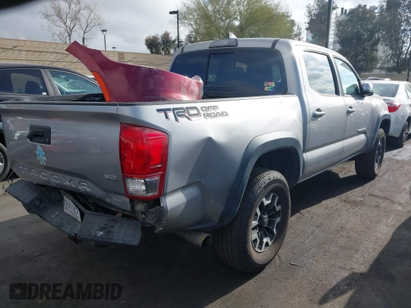 2017 Toyota Tacoma SR5 with VIN 3TMAZ5CN4HM050262, listed as a IAAI auction lot 41891983 with 140,692 mi miles and . Bid and sale history available at DreamBid. Image 4.