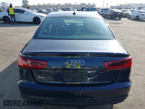 2016 Audi A6 2.0T Premium with VIN WAUCFAFC5GN186258, listed as a IAAI auction lot 41225603 with 83,817 mi miles. Bid and sale history available at carsss.com. Image 16.