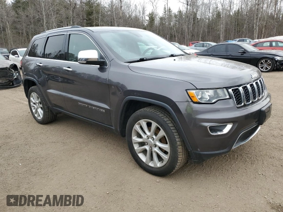 2017 Jeep Grand Cherokee Limited with VIN 1C4RJFBG7HC951209, listed as a Copart auction lot 50962555 with 170,678 mi miles and Clean Title. Bid and sale history available at carsss.com. Image 4.