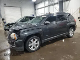 2017 GMC Terrain SLT z VIN 2GKFLUE3XH6338461, wystawiony jako Copart lot #55816875 z przebiegiem 81 171 mil mil oraz Szkoda całkowita • Salvage title. Historia ofert i sprzedaży dostępna na DreamBid. Obrazek 1.
