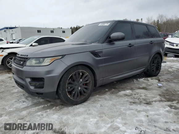 2016 Land Rover Range Rover Sport HSE with VIN SALWR2KF4GA635149, listed as a Copart auction lot 46908775 with 196,015 mi miles and Clean Title. Bid and sale history available at DreamBid. Image 1.