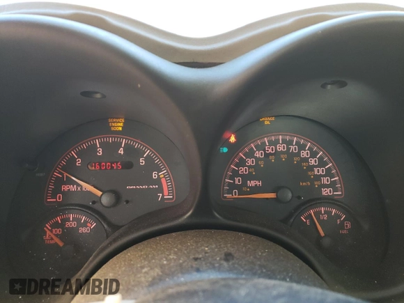 2004 Pontiac Grand Am SE1 with VIN 1G2NF52E24C139890, listed as a Copart auction lot 41479215 with 160,045 mi miles and Salvage Title. Bid and sale history available at carsss.com. Image 9.