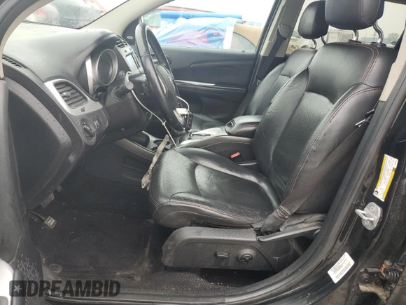 2014 Dodge Journey R/T with VIN 3C4PDDEG2ET309284, listed as a Copart auction lot 59350205 with 132,903 mi miles and Salvage title. Bid and sale history available at DreamBid. Image 7.
