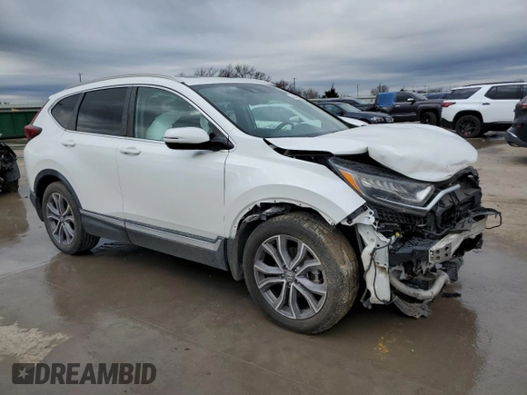 2020 Honda CR-V Touring with VIN 5J6RW1H95LL009207, listed as a Copart auction lot 48408445 with 61,699 mi miles and Salvage Title. Bid and sale history available at carsss.com. Image 4.
