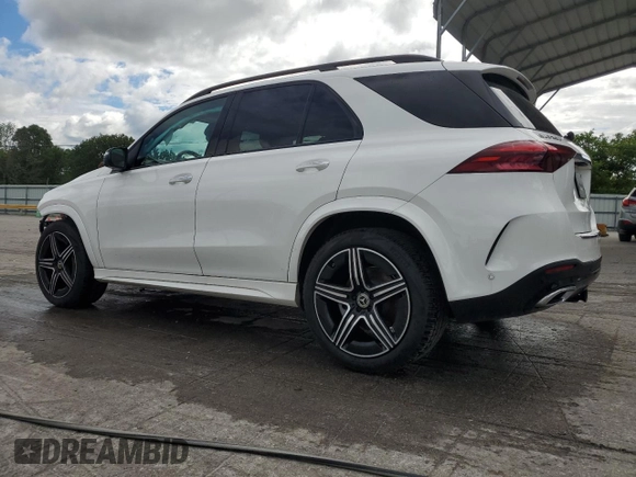 2025 Mercedes-Benz GLE 350 with VIN 4JGFB4FB3SB293674, listed as a Copart auction lot 57910545 with 8,753 mi miles and Salvage title. Bid and sale history available at DreamBid. Image 2.