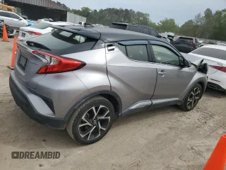 2019 Toyota C-HR XLE with VIN JTNKHMBX3K1024739, listed as a Copart auction lot 50888505 with 37,759 mi miles and Salvage Title. Bid and sale history available at DreamBid. Image 3.