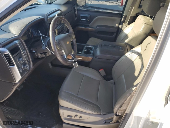2015 Chevrolet Silverado 1500 LTZ with VIN 3GCUKSEC4FG395055, listed as a Copart auction lot 44450285 with 109,128 mi miles and Salvage Title. Bid and sale history available at carsss.com. Image 7.