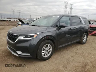 2024 Kia Carnival LX with VIN KNDNB4H30R6433818, listed as a Copart auction lot 49499625 with 60,386 mi miles and Salvage Title. Bid and sale history available at carsss.com. Image 1.