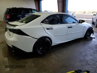 2018 Lexus IS 350 z VIN JTHCZ1D2XJ5014883, wystawiony jako Copart lot #42497315 z przebiegiem 88 267 mil mil oraz Szkody całkowita. Historia ofert i sprzedaży dostępna na DreamBid. Obrazek 3.