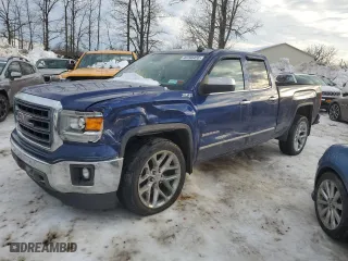 2014 GMC Sierra 1500 SLT with VIN 1GTV2VEC6EZ229799, listed as a Copart auction lot 44700455 with 186,031 mi miles and Salvage Title. Bid and sale history available at carsss.com. Image 1.