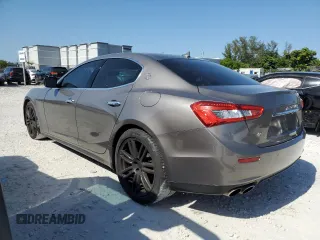 2014 Maserati Ghibli S Q4 z VIN ZAM57RTA6E1090293, wystawiony jako Copart lot #57298875 z przebiegiem 113 805 mil mil oraz Tytuł czysty. Historia ofert i sprzedaży dostępna na DreamBid. Obrazek 2.