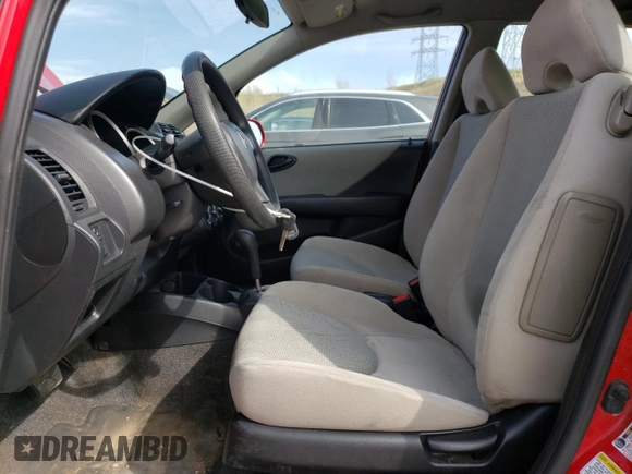 2007 Honda Fit with VIN JHMGD38457S067296, listed as a Copart auction lot 54094725 with 142,702 mi miles and Non Repairable. Bid and sale history available at carsss.com. Image 7.