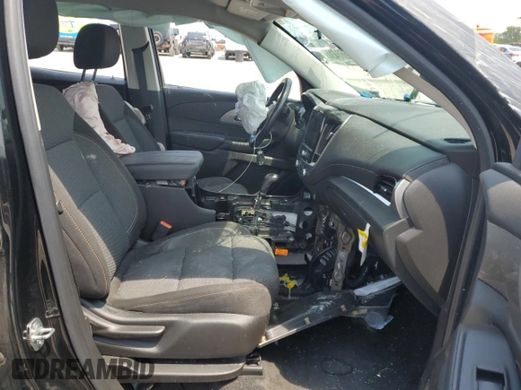 2019 Chevrolet Traverse LT Cloth with VIN 1GNERGKW6KJ217871, listed as a Copart auction lot 63568434 with 75,518 mi miles and Salvage Title. Bid and sale history available at carsss.com. Image 7.