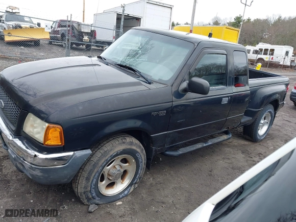 2001 Ford Ranger XL Fleet with VIN 1FTZR15U31PA01456, listed as a IAAI auction lot 42023931 with 252,896 mi miles. Bid and sale history available at carsss.com. Image 2.