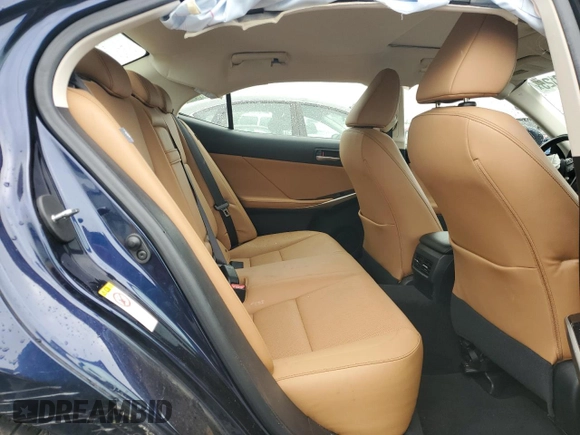 2017 Lexus IS 300 with VIN JTHCM1D26H5025811, listed as a Copart auction lot 56952125 with 49,627 mi miles and Salvage title. Bid and sale history available at DreamBid. Image 10.