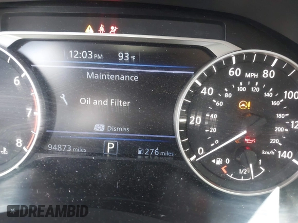2019 Nissan Altima SV с VIN 1N4BL4DV2KC128311, выставлен на аукционе IAAI как лот 42138328 с пробегом 94 873 миль миль и . История ставок и продаж доступна на DreamBid. Изображение 7.