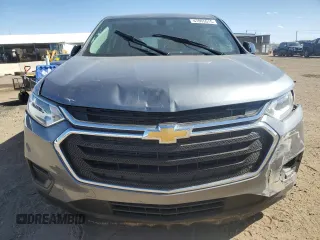 2020 Chevrolet Traverse LS with VIN 1GNERFKW0LJ319985, listed as a Copart auction lot 47055515 with 49,259 mi miles and Salvage title. Bid and sale history available at DreamBid. Image 5.