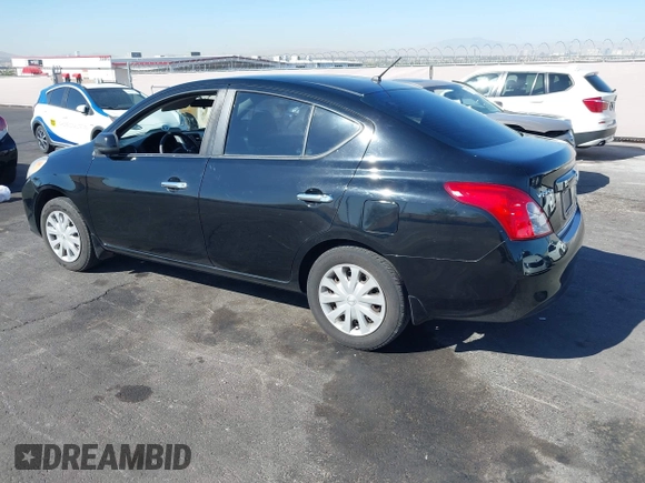 2012 Nissan Versa SL with VIN 3N1CN7AP8CL848298, listed as a IAAI auction lot 42015098 with 143,689 mi miles. Bid and sale history available at carsss.com. Image 3.