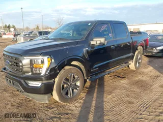 2023 Ford F-150 XL with VIN 1FTFW1ED6PFD09571, listed as a IAAI auction lot 41433155 with 18,230 mi miles. Bid and sale history available at carsss.com. Image 18.