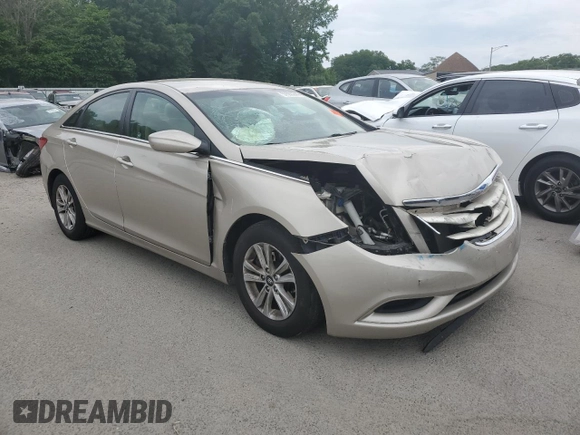 2011 Hyundai Sonata GLS with VIN 5NPEB4AC9BH180729, listed as a Copart auction lot 74673544 with 102,516 mi miles and Salvage Title. Bid and sale history available at DreamBid. Image 4.