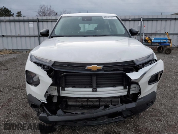 2023 Chevrolet TrailBlazer LS with VIN KL79MNSL0PB149438, listed as a Copart auction lot 80524853 with 5,127 mi miles. Bid and sale history available at carsss.com. Image 5.