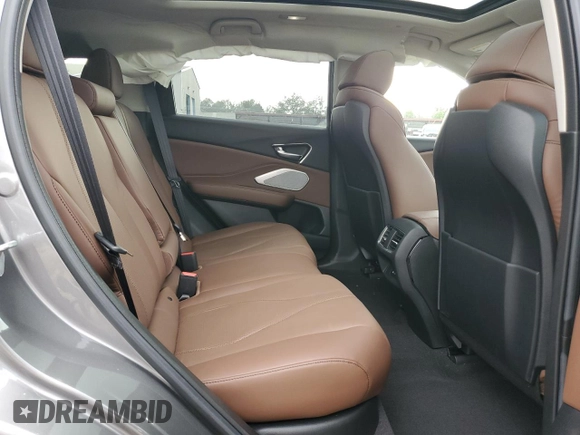 2023 Acura RDX Technology with VIN 5J8TC1H54PL000023, listed as a Copart auction lot 51010115 with 15,741 mi miles and Salvage title. Bid and sale history available at DreamBid. Image 11.