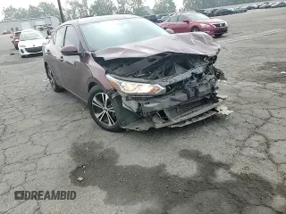 2020 Nissan Sentra SV with VIN 3N1AB8CVXLY243669, listed as a Copart auction lot 53993885 with 76,084 mi miles and Salvage Title. Bid and sale history available at DreamBid. Image 14.