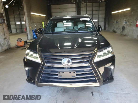 2019 Lexus LX with VIN JTJHY7AX0K4292290, listed as a Copart auction lot 53804435 with 29,171 mi miles and Salvage Title. Bid and sale history available at carsss.com. Image 5.