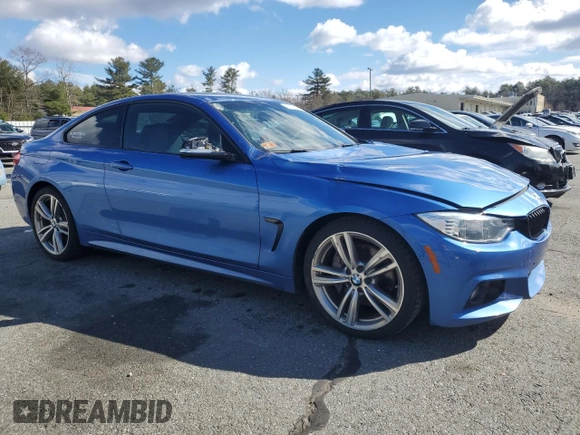 2017 BMW 4 Series 440i with VIN WBA4P1C51HK522546, listed as a Copart auction lot 47303864 with 73,996 mi miles and . Bid and sale history available at carsss.com. Image 4.