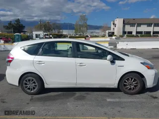 2017 Toyota Prius v Two with VIN JTDZN3EU9HJ063285, listed as a IAAI auction lot 41696704 with 411,285 mi miles. Bid and sale history available at carsss.com. Image 14.