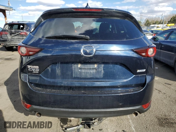 2019 Mazda CX-5 Touring with VIN JM3KFBCM5K0659204, listed as a Copart auction lot 47072965 with 53,864 mi miles and Salvage Title. Bid and sale history available at carsss.com. Image 6.