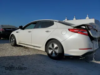 2013 Kia Optima Hybrid LX with VIN KNAGM4AD9D5043527, listed as a Copart auction lot 72262804 with 0 mi miles and Salvage Title. Bid and sale history available at carsss.com. Image 2.