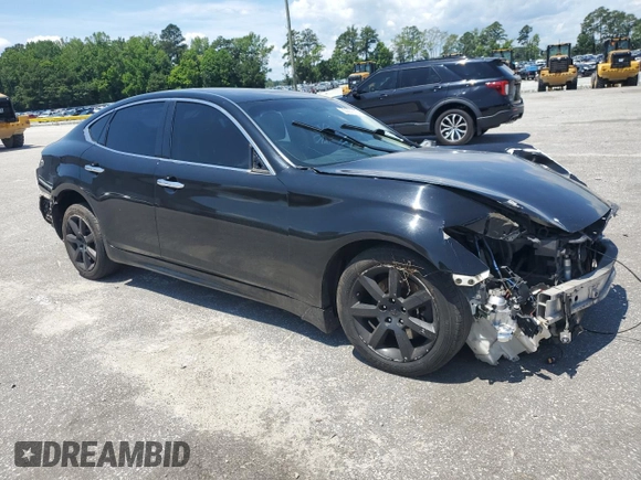 2012 Infiniti M with VIN JN1BY1AR4CM393490, listed as a Copart auction lot 60292295 with 322,907 mi miles and Salvage title. Bid and sale history available at DreamBid. Image 4.